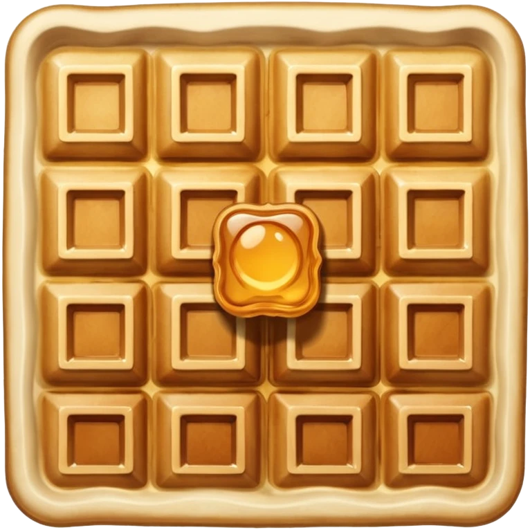 Waffle emoji