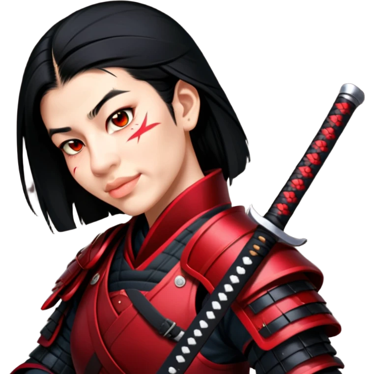 Fierce Samurai emoji