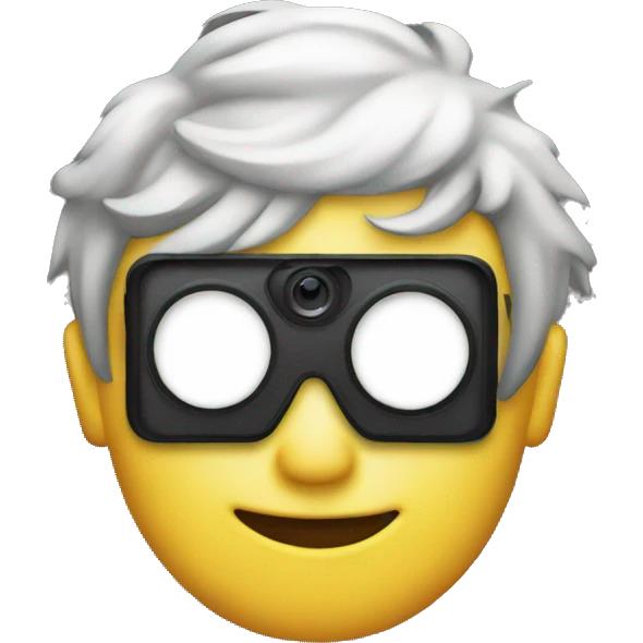 Cool Emoji with camera emoji