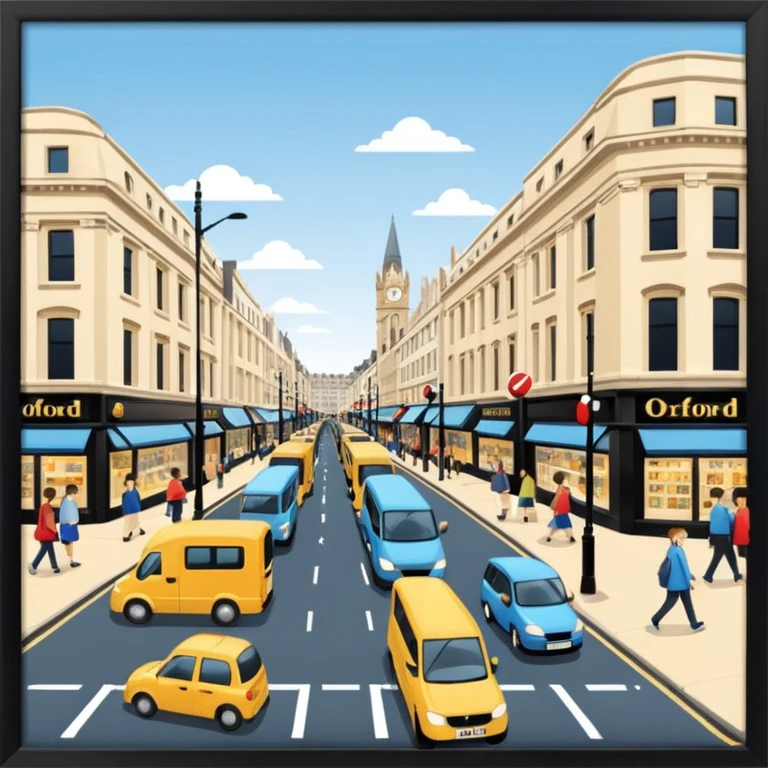 oxford street panneau emoji