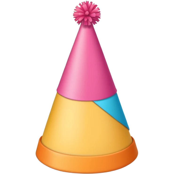 a Birthday hat emoji