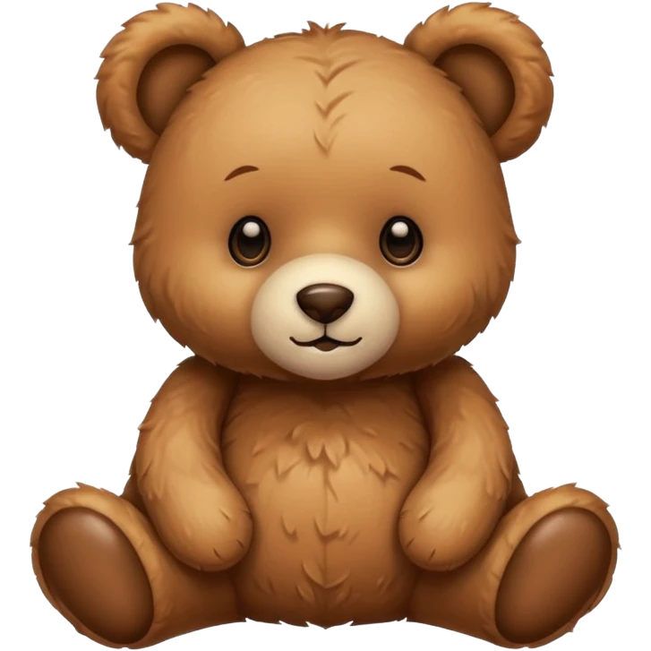 Oso de peluche cute emoji