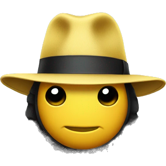 bumblebee wearing a fedora  emoji