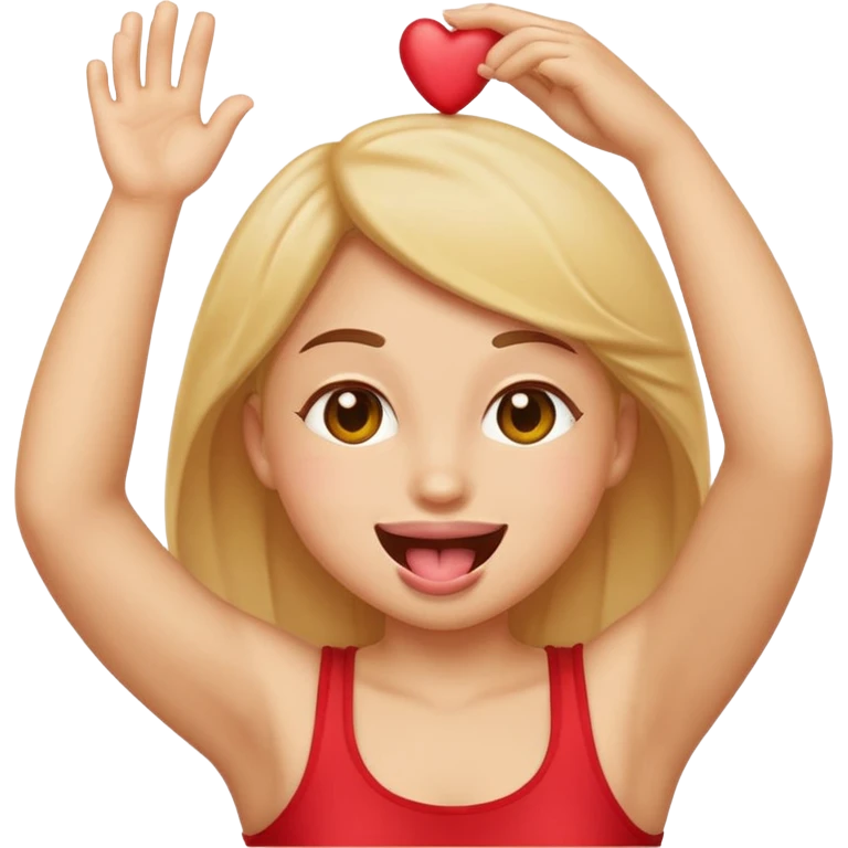 emoji licking armpit emoji