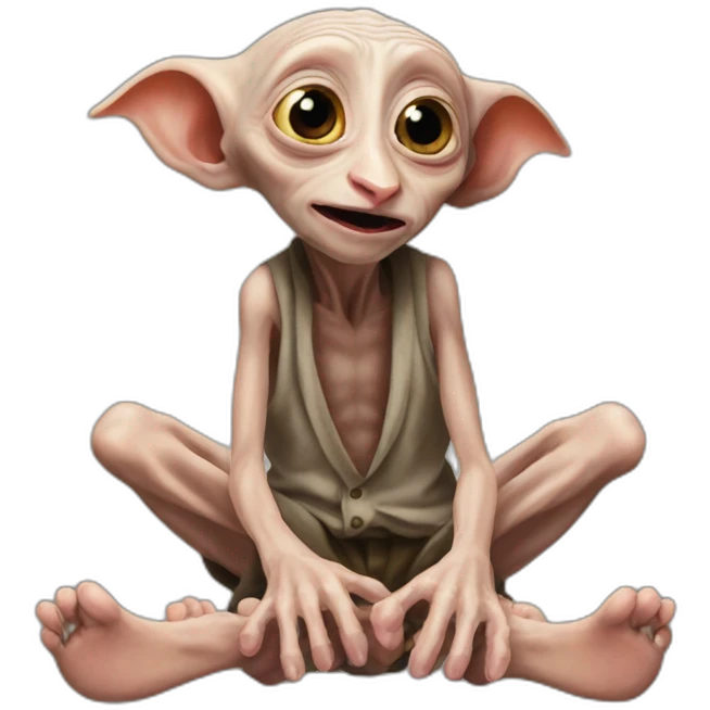 dobby licking feet emoji