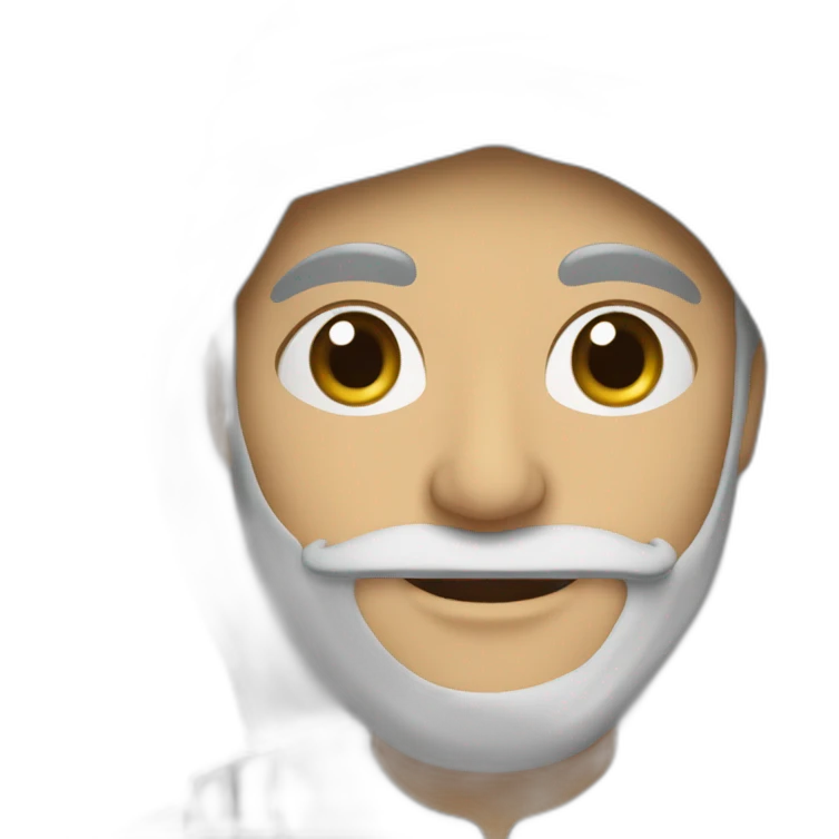 Un musulman qui embrasse une chrétienne emoji
