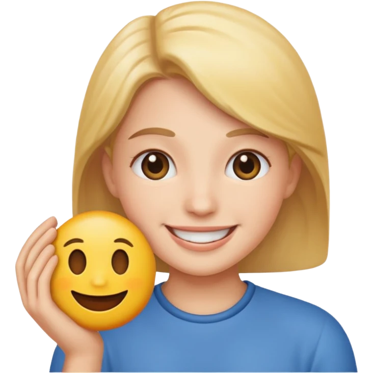Aséeme un emoji hojeará  emoji