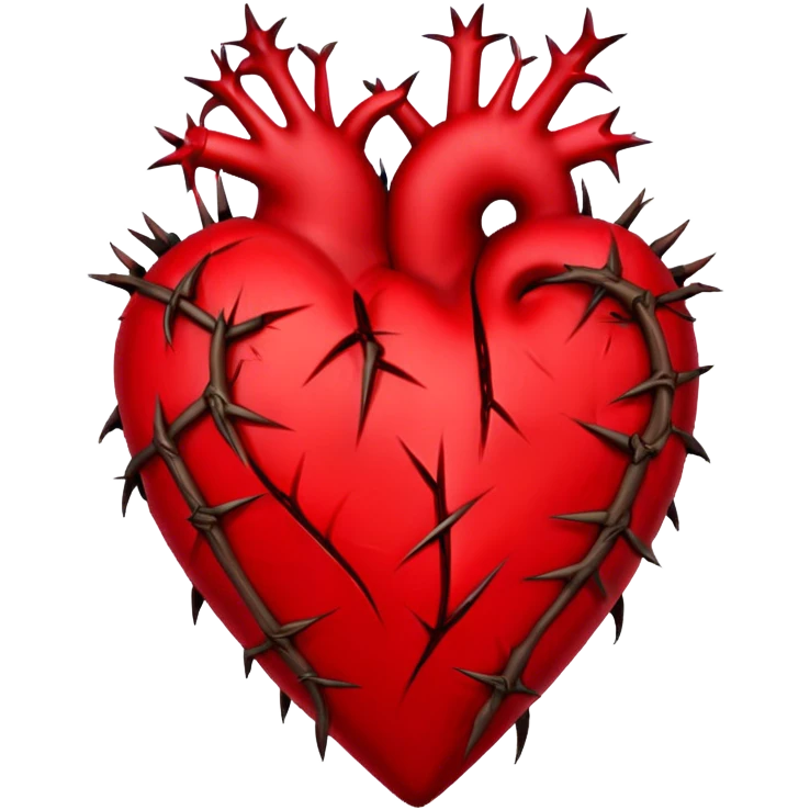 jesus heart with thorns emoji