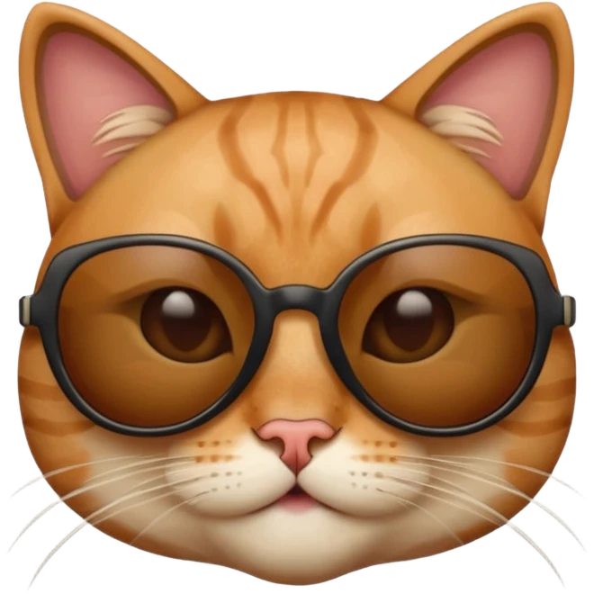 Cat with sunglassesu emoji