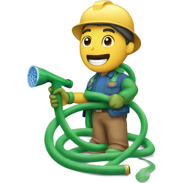 Garden hose emoji