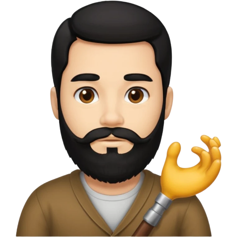 Sit on my beard text emoji