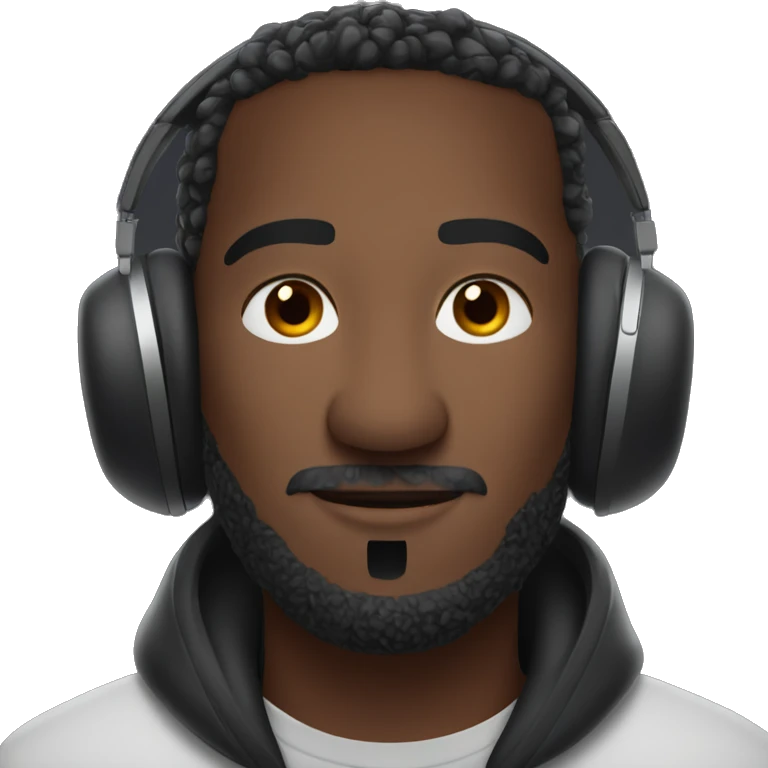 Black airpods max emoji