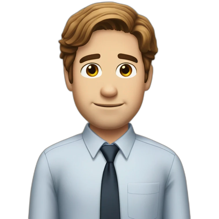 jim halpert from the office emoji