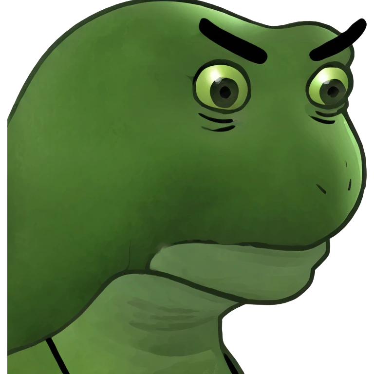 A woman side eyeing  emoji
