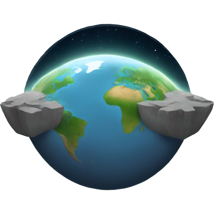 flat earth emoji