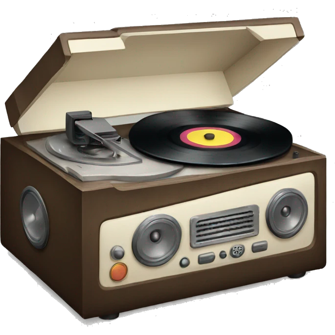 record player emoji