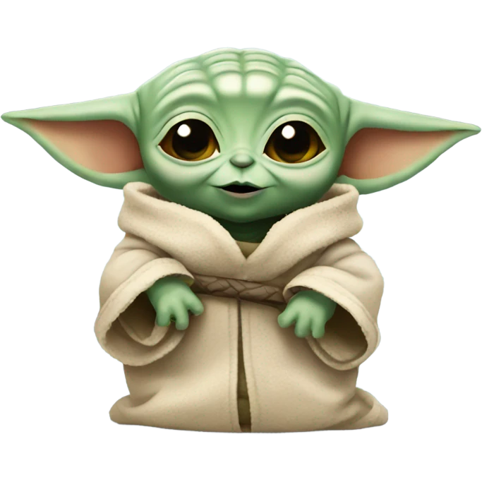 baby yoda in love emoji
