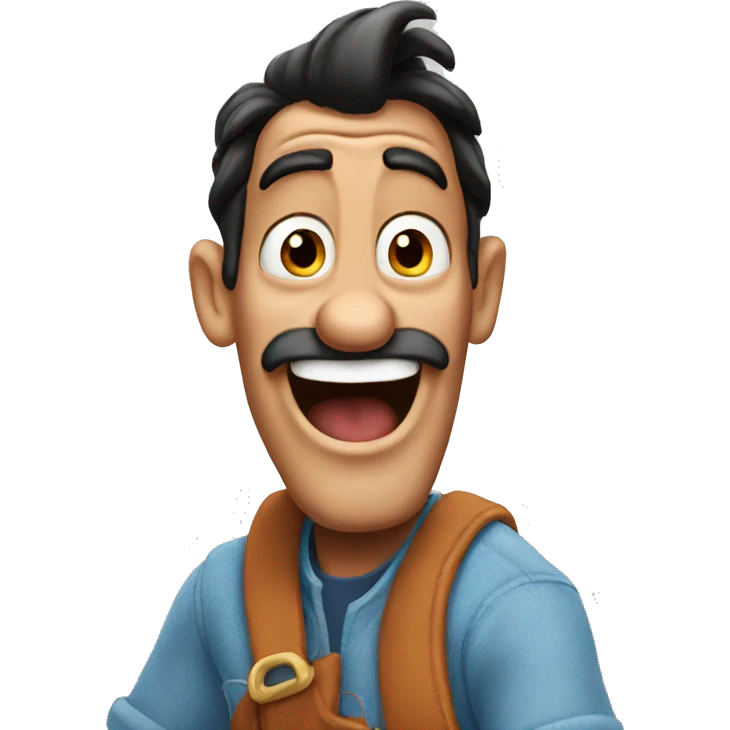 Goofy from Disney  emoji