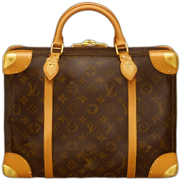 Sac  vuitton sidetrunck emoji