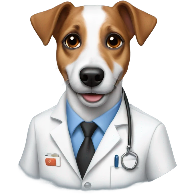 Doc jack Russell  emoji