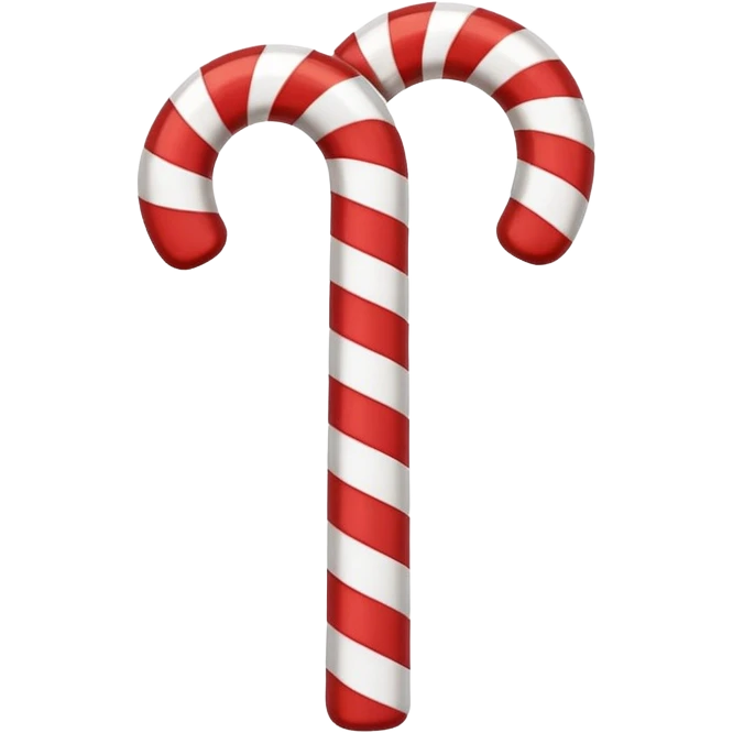 baston de caramelo curvo emoji