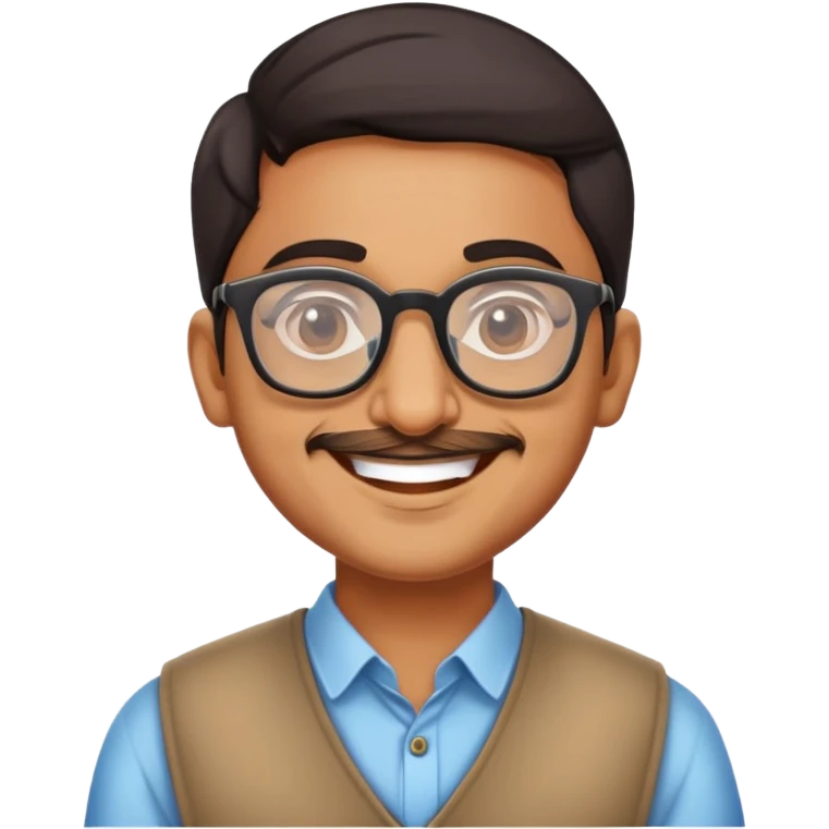 make an indian nerd emoji emoji