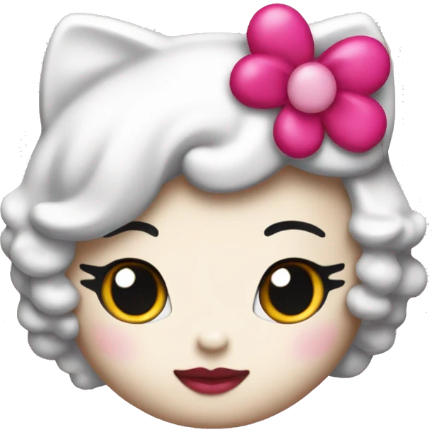 hello kitty coquette emoji