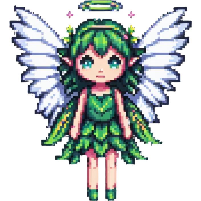 Fairy with wings emoji