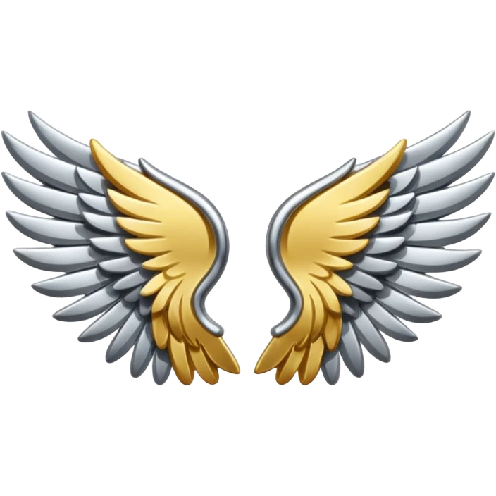 "K" between two wings emoji