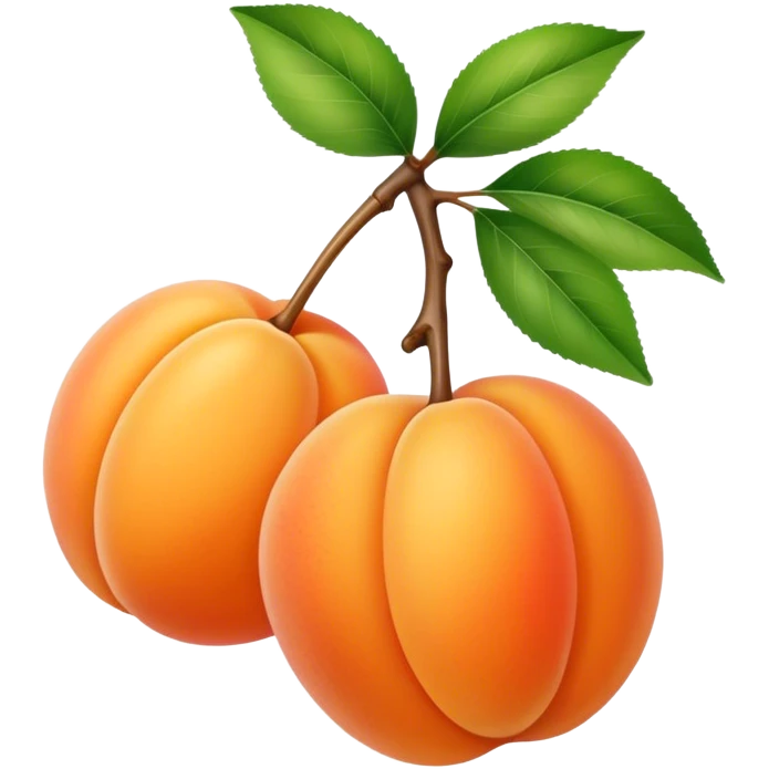 Apricot emoji