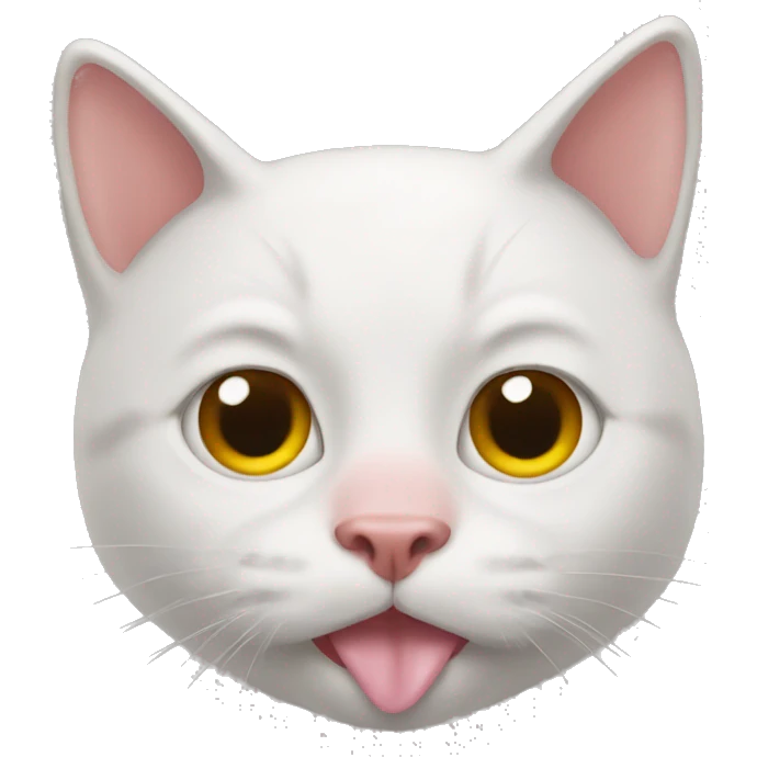 cat with piggy nose emoji