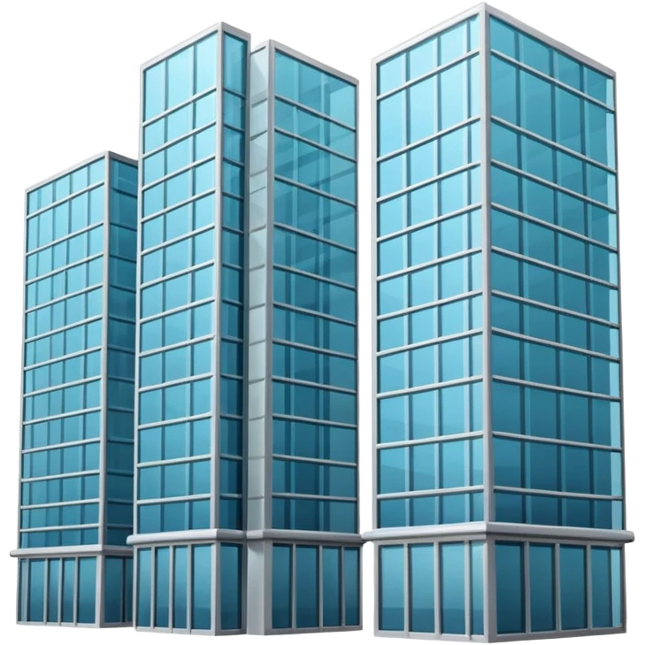 Dos edificios juntos emoji