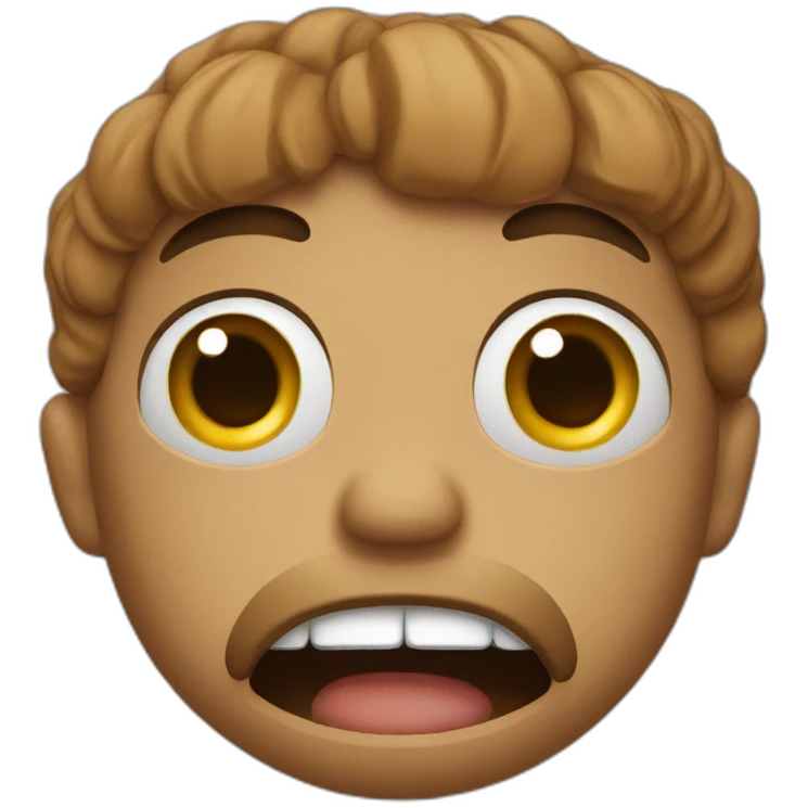 nut-cry emoji