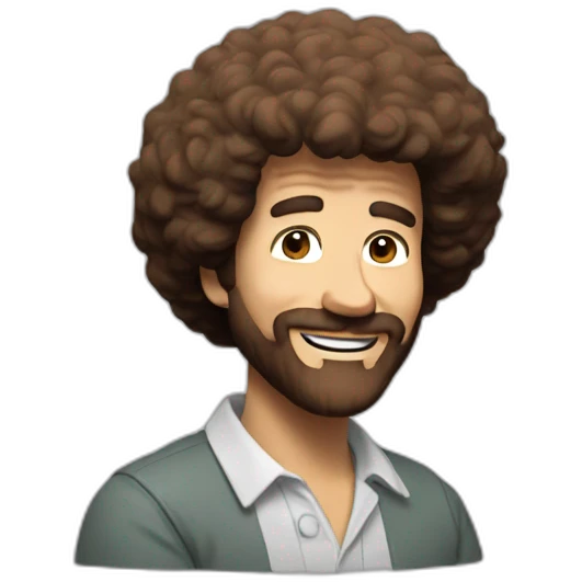 Bob Ross emoji