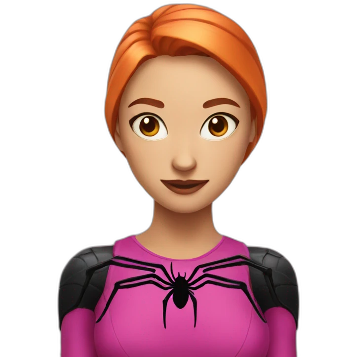Spider girl  emoji
