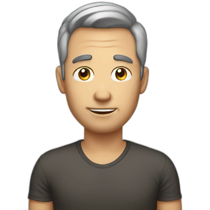 Man calling emoji