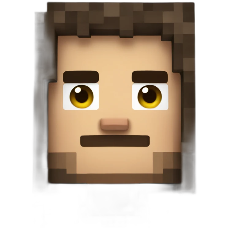 Minecraft steve emoji