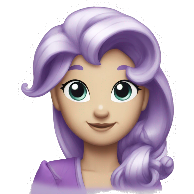 Rarity from my little pony emoji