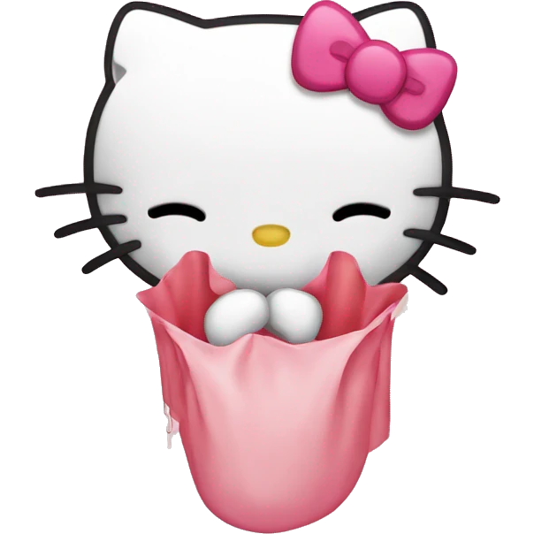 hello kitty cry emoji