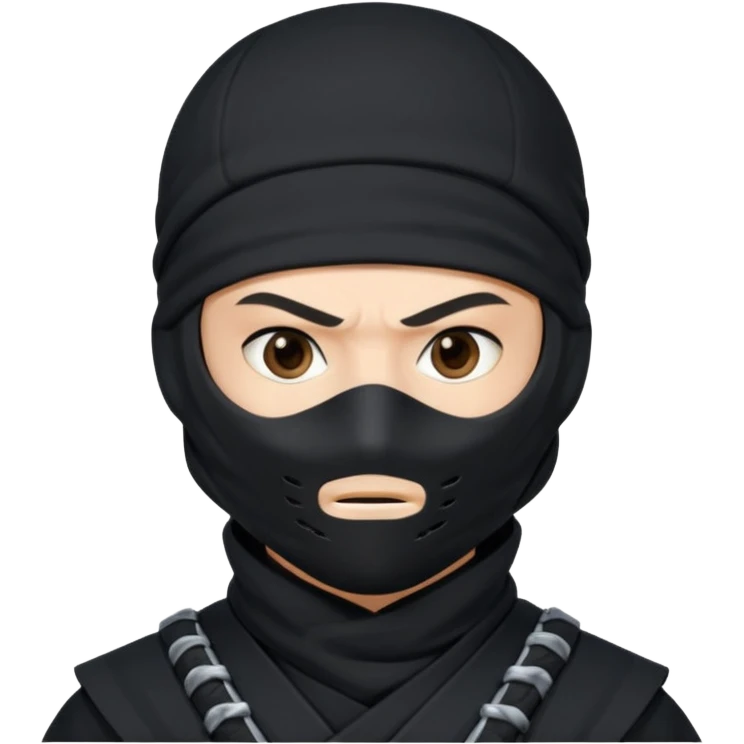 Ninja white emoji
