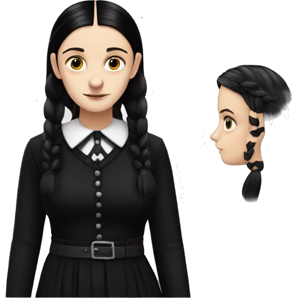 Wednesday Addams emoji