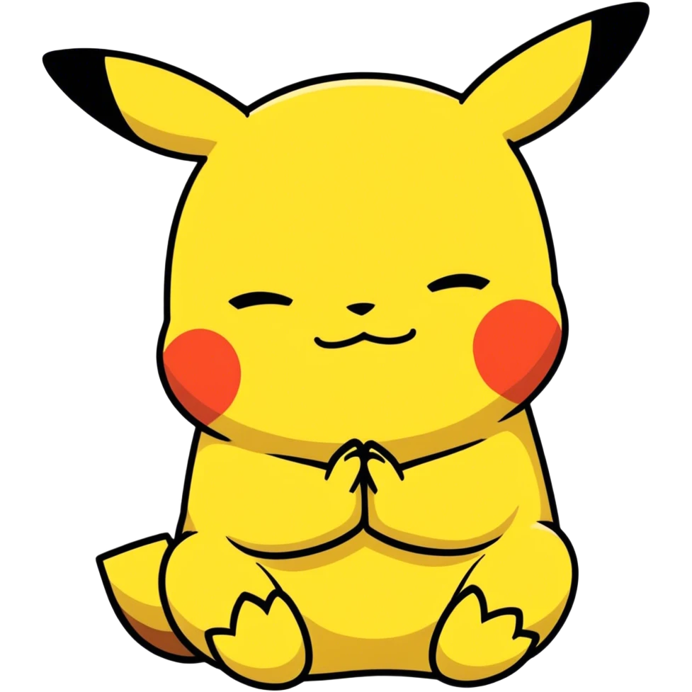 dua eden picachu  emoji