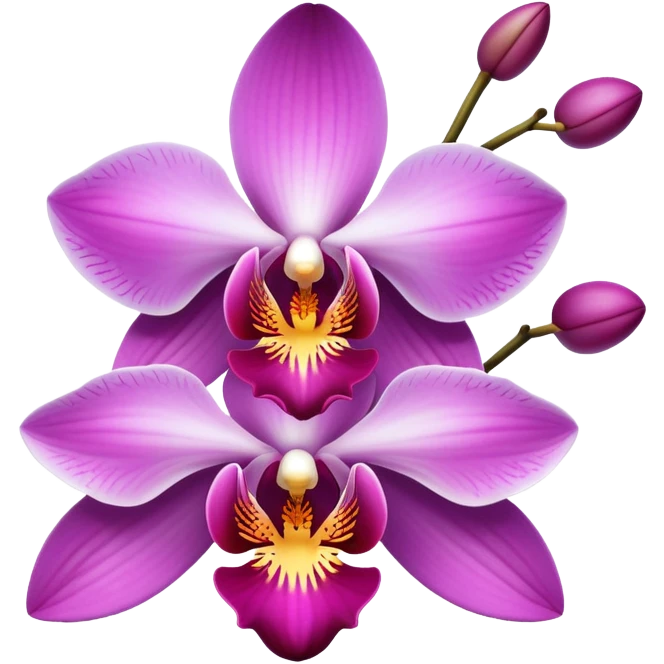 Orchid emoji