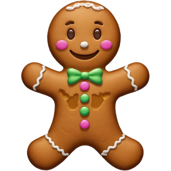 Gingerbread emoji
