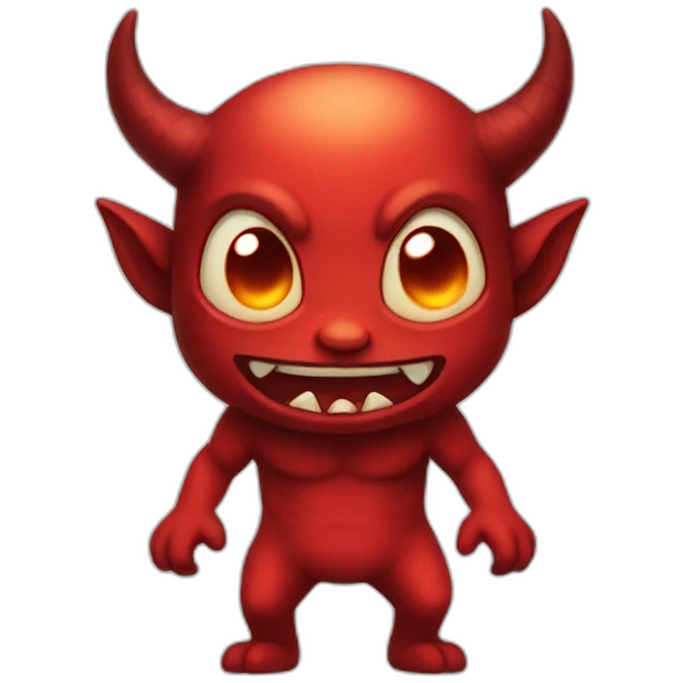 cute demon emoji