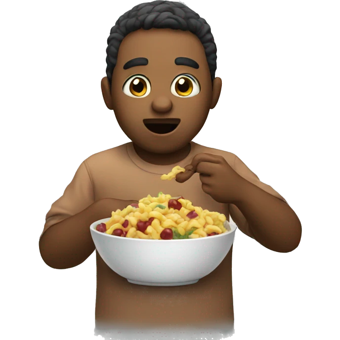 eating action emoji
