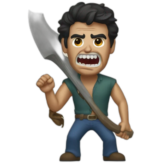 Evil Dead sang démon emoji