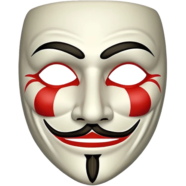 guys fawkes masks emoji emoji