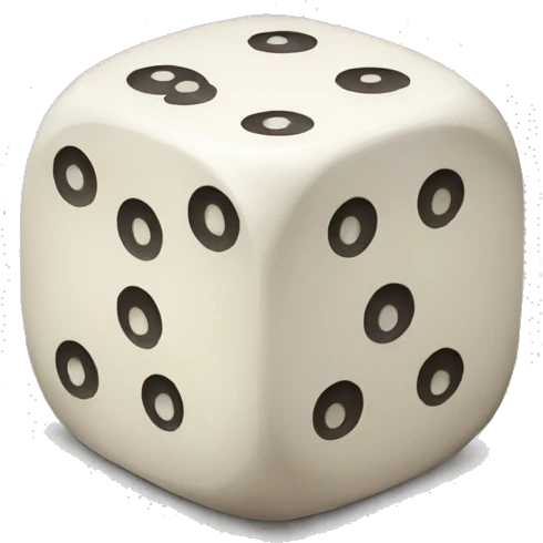 dice emoji