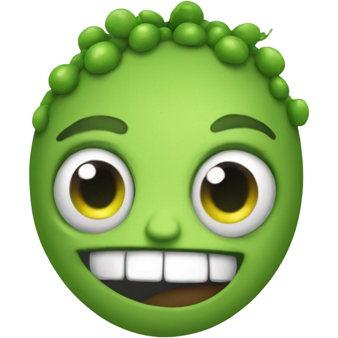 mad pea emoji